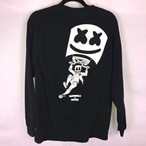 Marshmellow  Mellogang X Fortnite Graphic Long Sleeve T-shirt